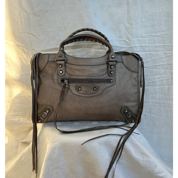 Vintage Balenciaga 2004 Classic Le City Medium | Army Green - Picture 1 of 16
